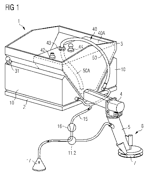 A single figure which represents the drawing illustrating the invention.